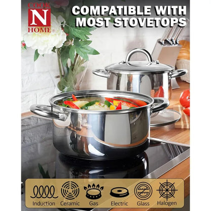 12-Piece Cook Cookware Sets