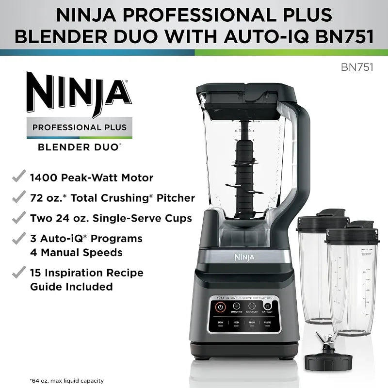 Ninja BN751 Professional Plus DUO Blender