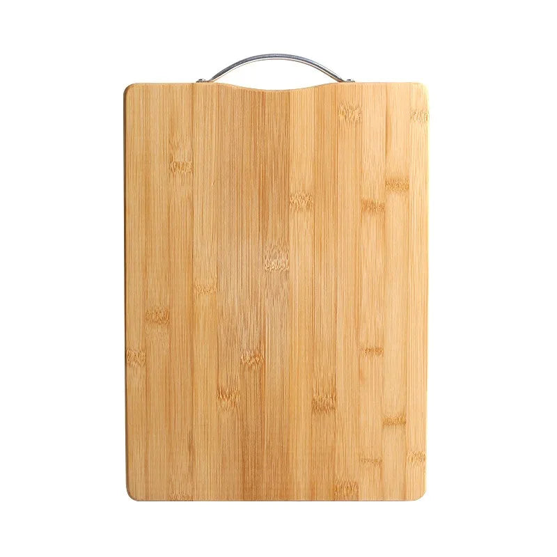 Natural Bamboo Cutting Board with Handles