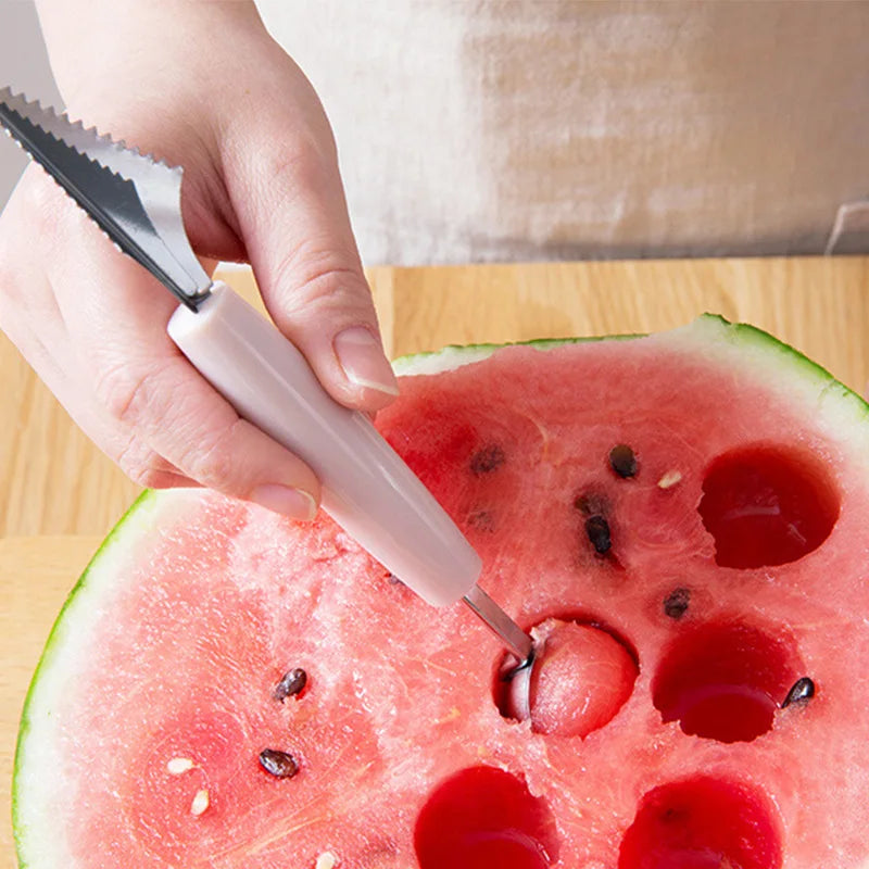 Multi-Function DIY Cold Dishes Tool Fruit Carving Knife & Watermelon Baller