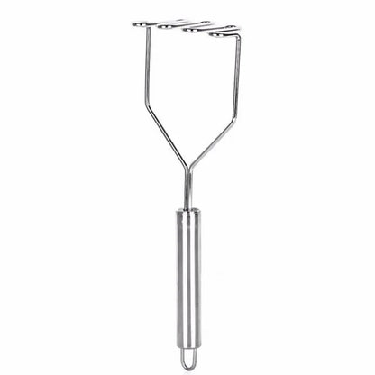 Stainless steel kitchen gadget potato masher press