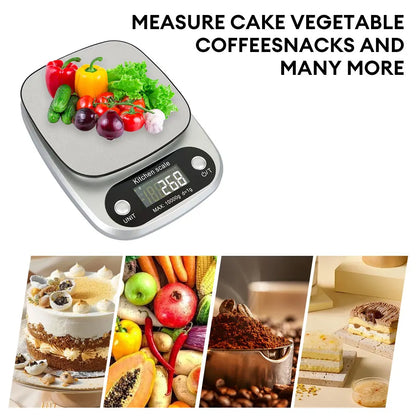 High Precision 10kg Kitchen Scale - Jewelry and Food Scale with LCD Display