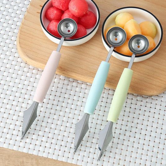 Multi-Function DIY Cold Dishes Tool Fruit Carving Knife & Watermelon Baller