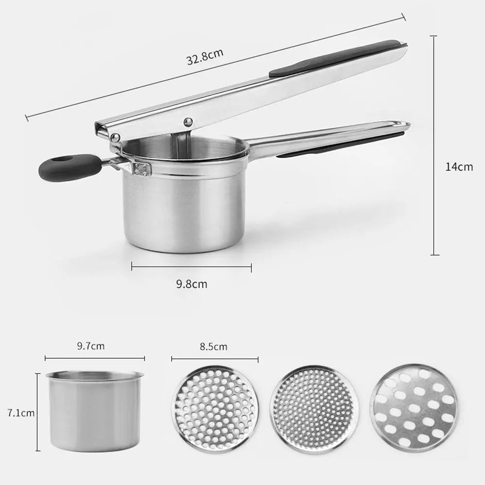 Heavy Duty 15oz Potato Ricer Masher